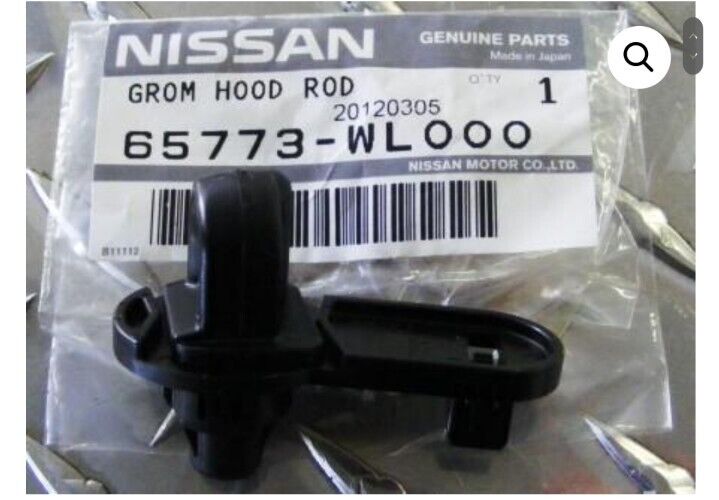 FOR NISSAN ELGRAND 2.5 3.5 E51 2002-2010 BONNET HOOD ROD BASE GENUINE NISSAN