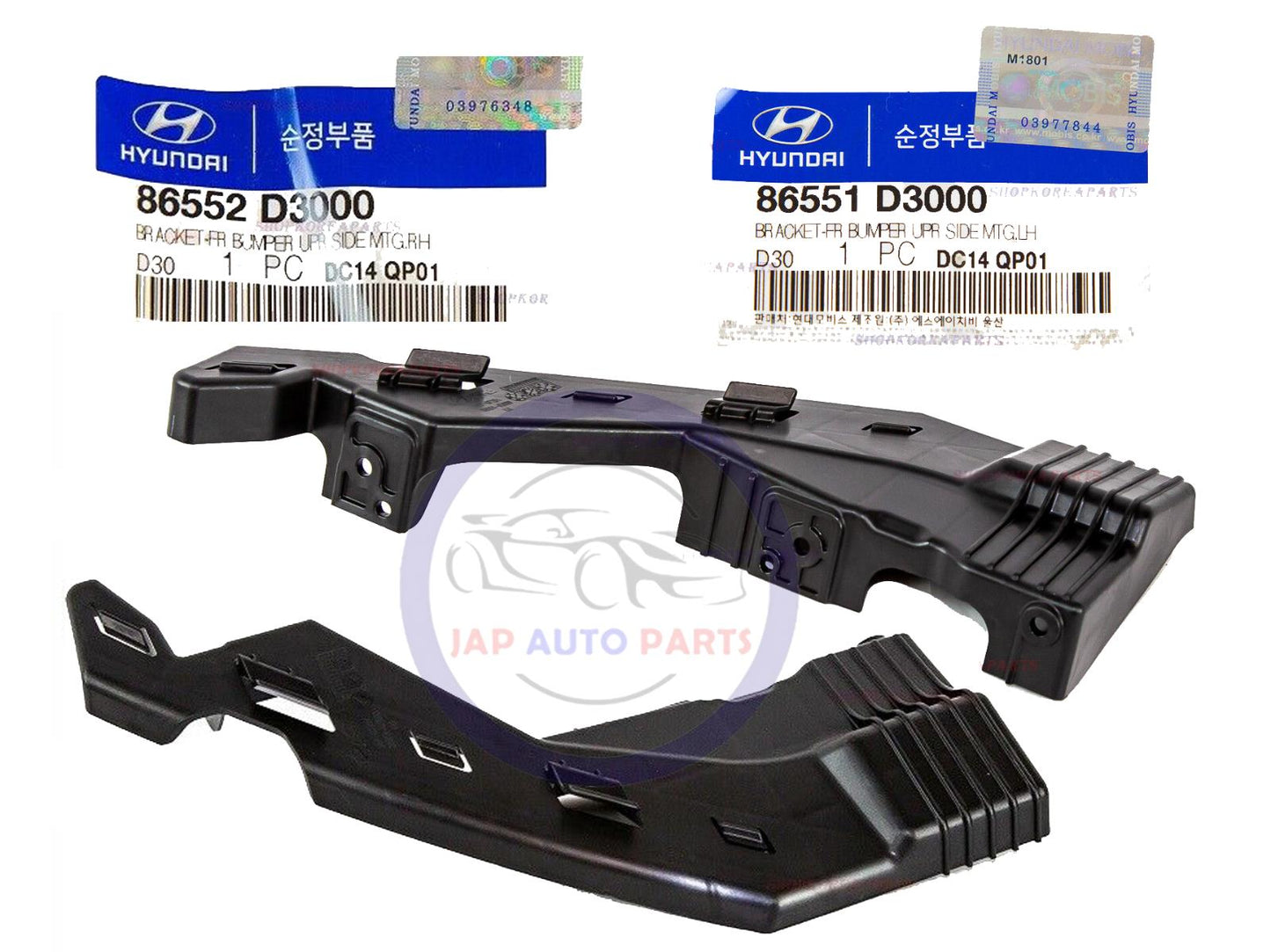 FOR HYUNDAI TUCSON 2015-2019 FRONT LEFT & RIGHT BUMPER HOLDER BRACKET BOTH SIDES
