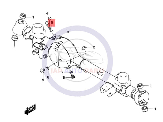 For Suzuki Jimny 1.3 1998- pop-up valve Breather Valve Kit Differential -