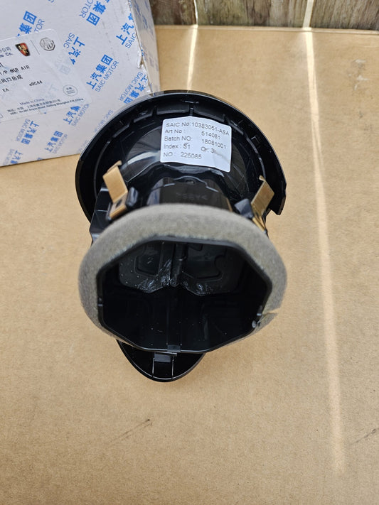 FOR MG ZS 2020- LEFT BLACK INTERIOR TURBINE DASHBOARD AIR VENT - NEW GENUINE