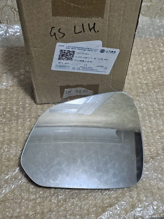 MG GS DOOR MIRROR GLASS LEFT HAND SIDE NEAR SIDE GENUINE MG 10145385