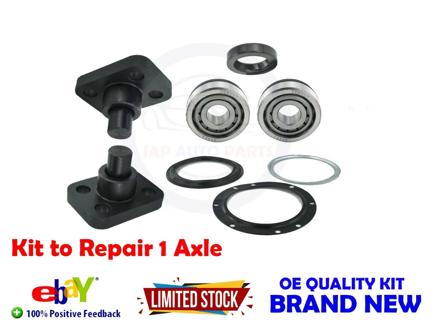 FOR SUZUKI JIMNY FRONT AXLE KINGPIN SWIVEL JOINT BEARINGS SWIVEL SEAL & KINGPINS