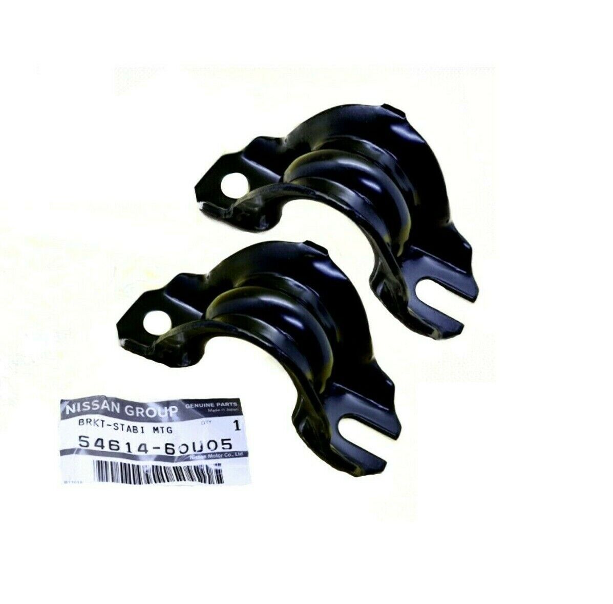 FOR NISSAN ELGRAND E51 2.5 3.5 x2 FRONT ANTI ROLL BAR BUSH BRACKET CLAMP GENUINE