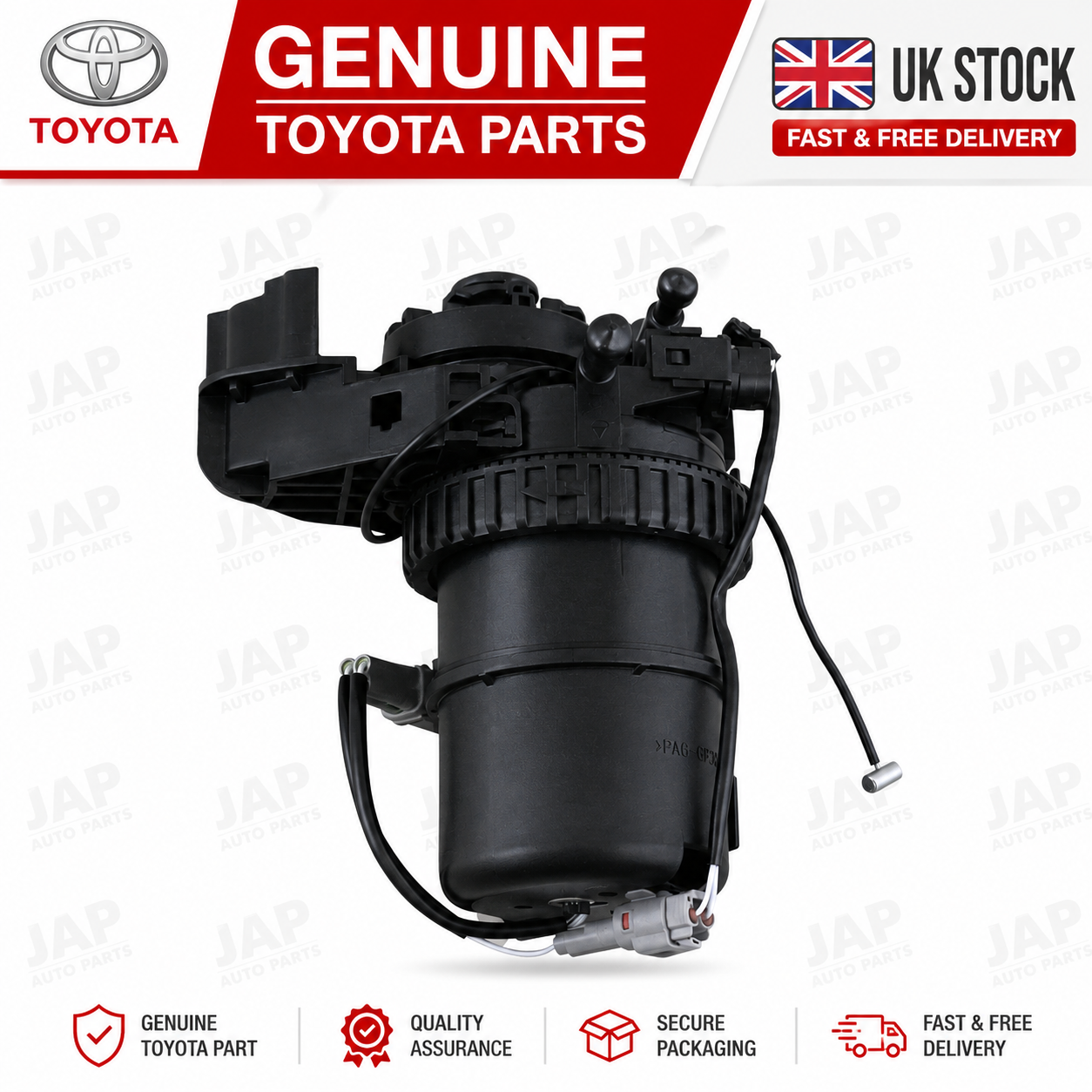 For Toyota Hilux MK8 2015- Fuel Filter Housing Genuine Toyota 23300-0L091 New