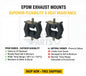 Exhaust Hanger Rubber Mount For BMW 3 Series, 5 Series, Z4 - 18211437236 - PAIR