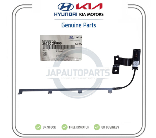Genuine OEM Glow Plug Plate 367202F000 for Hyundai Santa Fe Kia Sorento Sportage