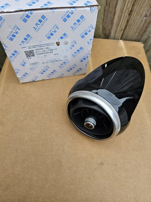 FOR MG ZS 2020- LEFT BLACK INTERIOR TURBINE DASHBOARD AIR VENT - NEW GENUINE