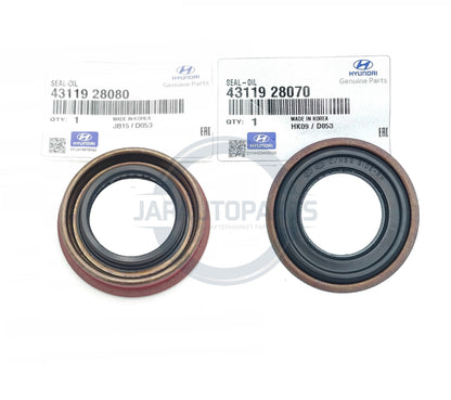 NEW Genuine Hyundai Kia Gearbox Differential Driveshaft Oil Seal Kit - i10 / i20