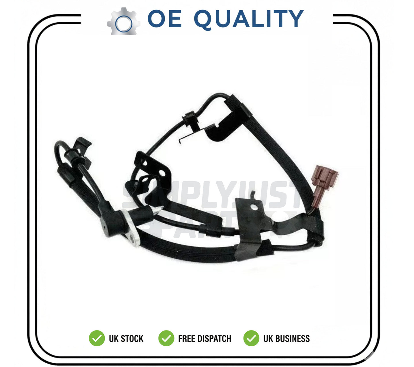 NEW FRONT LEFT ABS SPEED SENSOR for NISSAN NAVARA D22 PICK UP 2.5TD 1998-2007