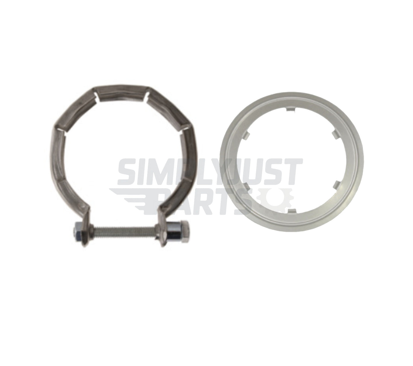 Exhaust Turbo V-Band Clamp w/Gasket For BMW 1 2 3 4 5 6 7 Series, X3, X5...