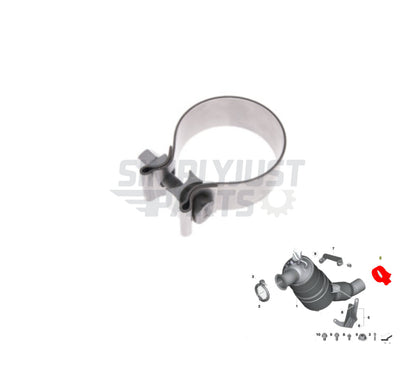 Exhaust Cat / DPF Clamp For BMW 5 Series, X1, Mini Cooper S - 18307791587