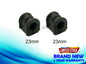 FOR NISSAN ELGRAND E50 97-02 REAR 23mm ANTI ROLL BAR D BUSH SWAY BAR BUSHES NEW