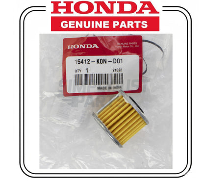 Honda Engine Oil Filter CB125F 2021-2025 GB350S 15412-K0N-D01 OEM Genuine
