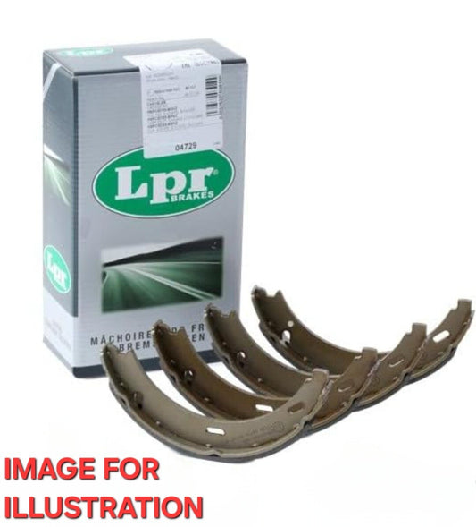 SET OF PARKING BRAKE SHOES for JEEP GRAND CHEROKEE WK2 2011-2021 *LPR QUALITY*
