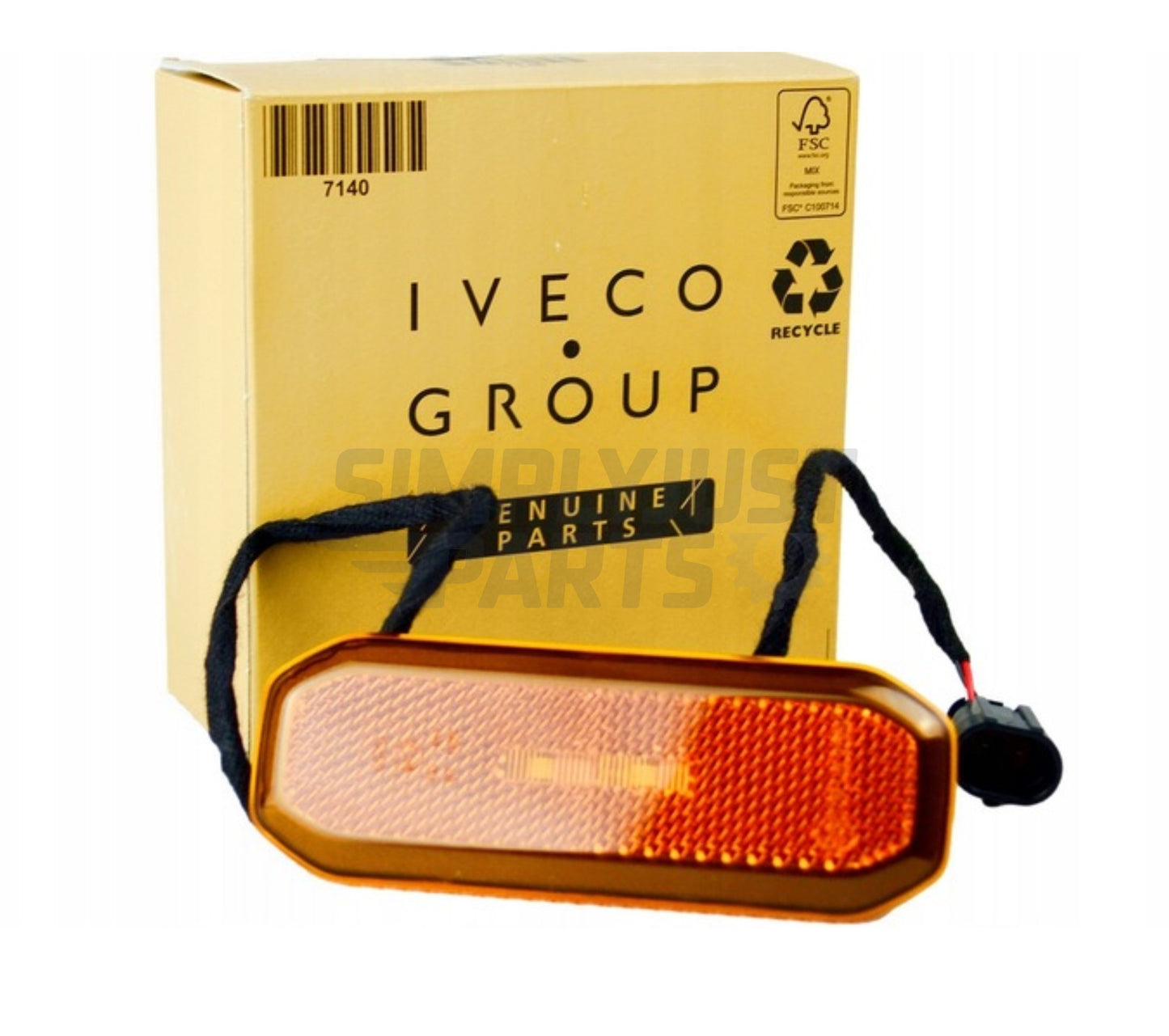 Genuine LED Side Marker Repeater Light Lamp for IVECO DAILY 2019- 5802297227