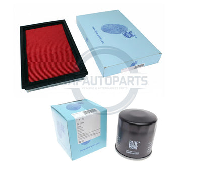 For Nissan Elgrand E51 2.5 3.5 2002-2010 Oil Air Filter Service Kit Blue Print