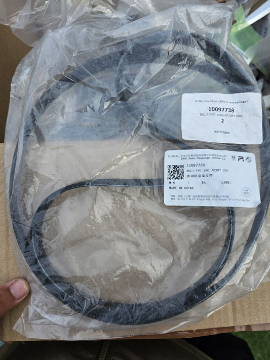 FOR MG GS 2016-2020 1.5 Petrol FAN ALTERNATOR AUXILLARY BELT 10097738 GENUINE