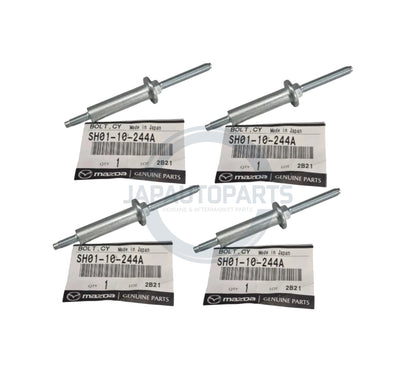 4x Genuine Fuel Injector Bolt Fits: Mazda 3 & 6 CX-5 2.2 Skyactiv SH01-10-244A