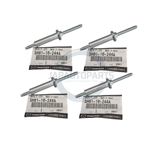 4x Genuine Fuel Injector Bolt Fits: Mazda 3 & 6 CX-5 2.2 Skyactiv SH01-10-244A