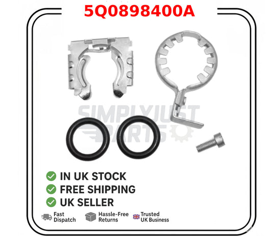 For VW Audi Skoda SEAT Heater matrix attachment parts clamp kit 5Q0898400A