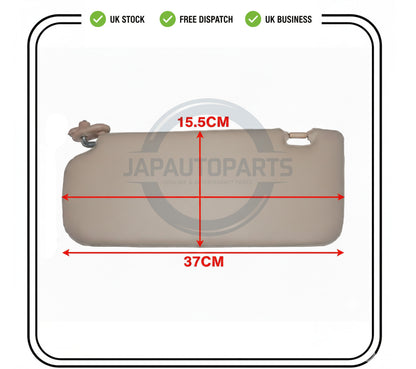 Sun Visor Left Right Set For Hyundai I20 Old Model 2008-2012