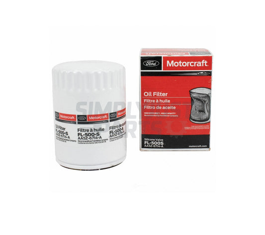 MOTORCRAFT OIL FILTER FORD MUSTANG 2015-2025 COYOTE V8 5.0L FL-500S