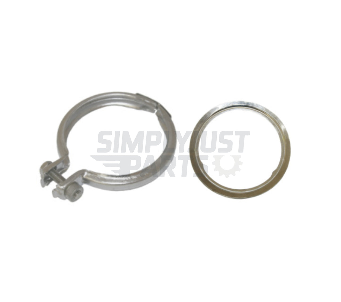 Exhaust Turbo DPF Clamp & Gasket For BMW 3 4 5 7 Series X3 X4 X5 X6 - 3.0D