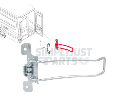 FOR IVECO DAILY 1999-2021 REAR LEFT RIGHT Door Limiter Strap Stopper Catch