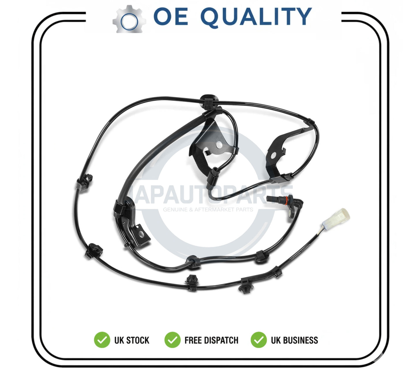 For Toyota Hilux GUN125 2.4TD Front Right ABS Wheel Speed Sensor 89542-0K080
