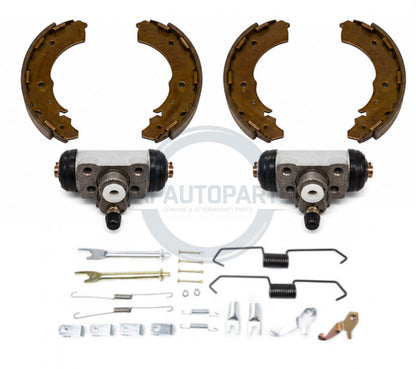 FOR MITSUBISHI L200 PICK UP B40 2.5DID REAR BRAKE SHOE WHEEL CYLINDER & FITTING