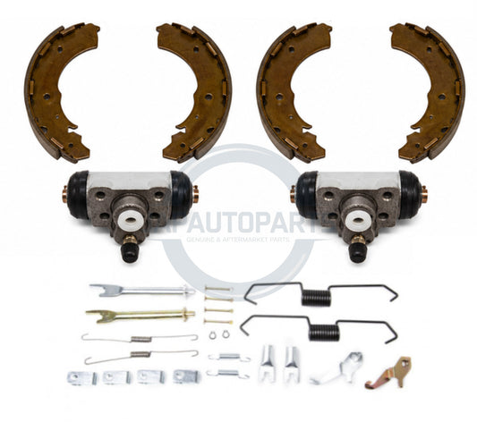 FOR MITSUBISHI L200 PICK UP B40 2.5DID REAR BRAKE SHOE WHEEL CYLINDER & FITTING