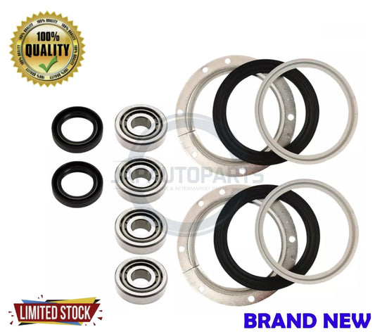 PAIR X2 FOR SUZUKI JIMNY KING PIN SWIVEL BEARING STEERING REPAIR HUB SEAL KIT