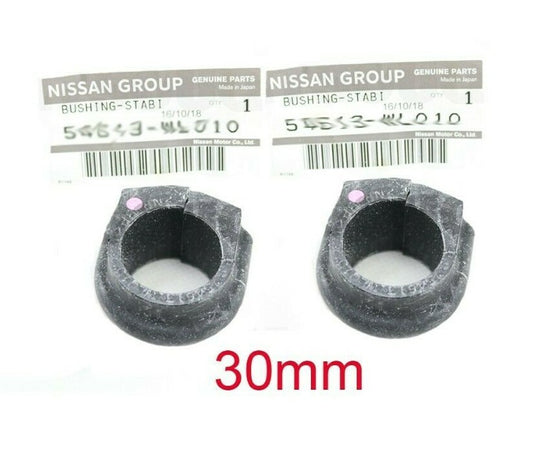 FOR NISSAN ELGRAND E51 2 FRONT 30mm Genuine ANTI ROLL BAR D BUSHES PAIR