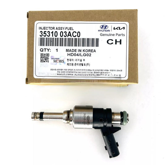 For Hyundai Kona 1.0 T-GDI 2017- Petrol Fuel Injector Genuine Hyundai - New -