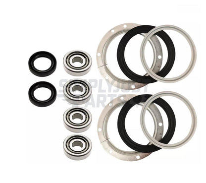 PAIR FOR 2 X SUZUKI JIMNY KING PIN SWIVEL BEARING STEERING REPAIR HUB SEAL KIT