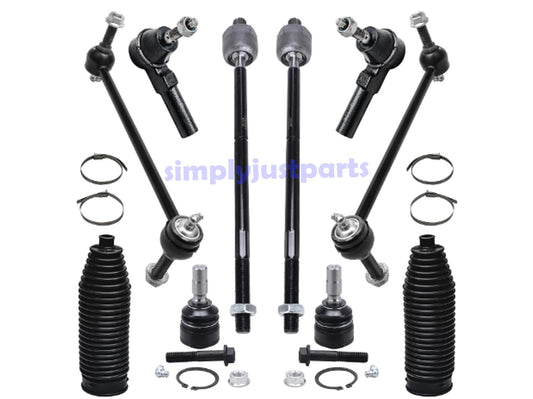 Ford Mustang 2005-2010 Front Lower Ball Joint Track Rods & Rod Ends Links Boots