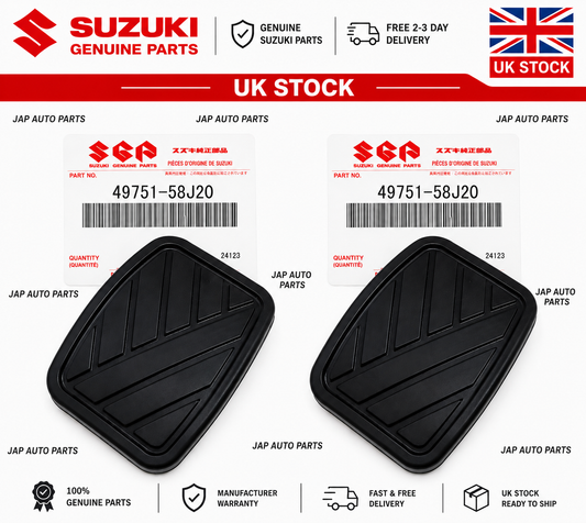 Genuine Brake & Clutch Pedal Rubbers For Suzuki Swift Jimny SX4 GV Vitara