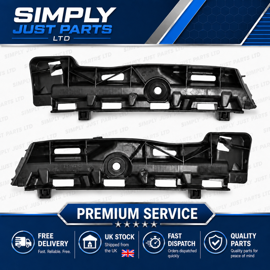 OE Front Bumper to Wing Brackets Left Right PAIR Citroen C1 14- 1612228980