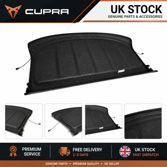 Genuine Cupra Formentor 2020-2026 Parcel Shelf Load Cover Black - Brand New