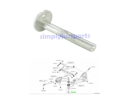 Rear Suspension Eccentric Camber Bolt - L/R - fits Nissan Qashqai, X-Trail x1