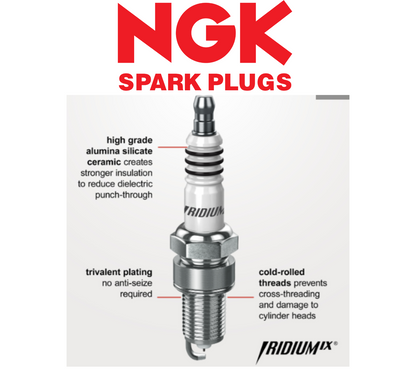 NGK IRIDIUM IX SPARK PLUGS FIT HONDA CIVIC TYPE R EP3 FN2 K20A / K20Z