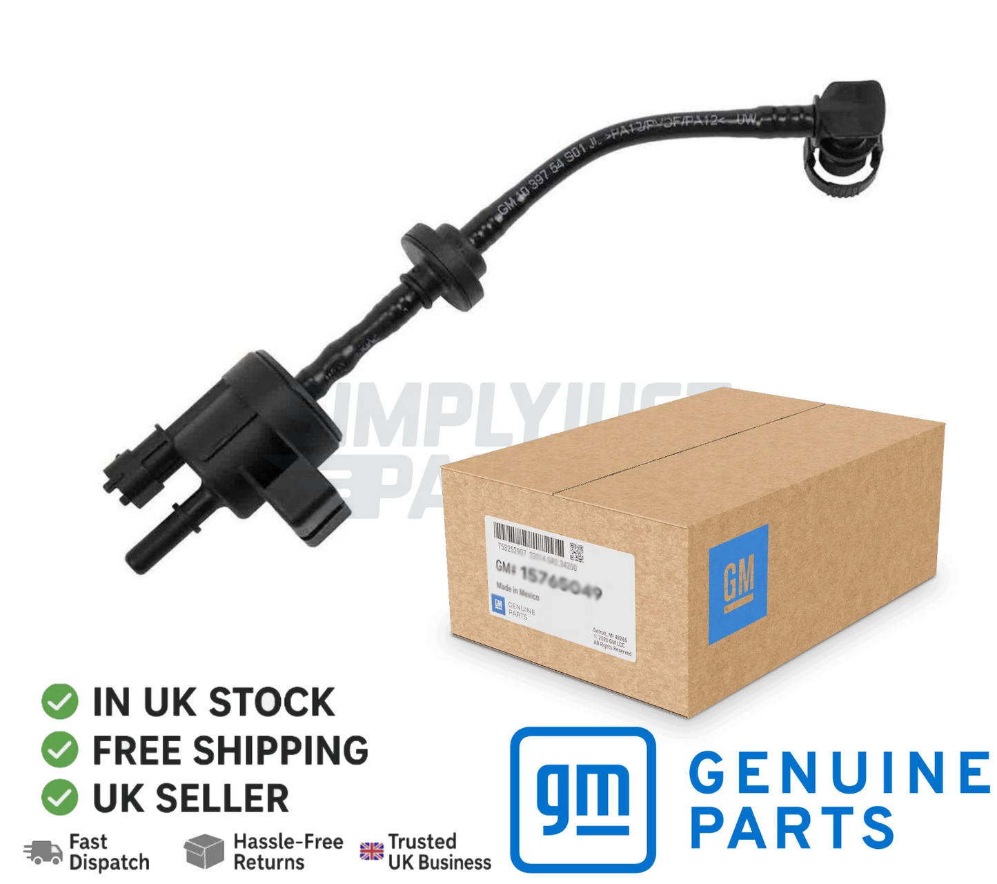 Original Vauxhall Mokka Corsa Astra 1.4 Turbo Inlet Purge Control Valve 55573017