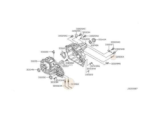 NISSAN NAVARA D40 2005- SWITCHES TRANSFER BOX 320067S11A 320068S01A 320057S11A