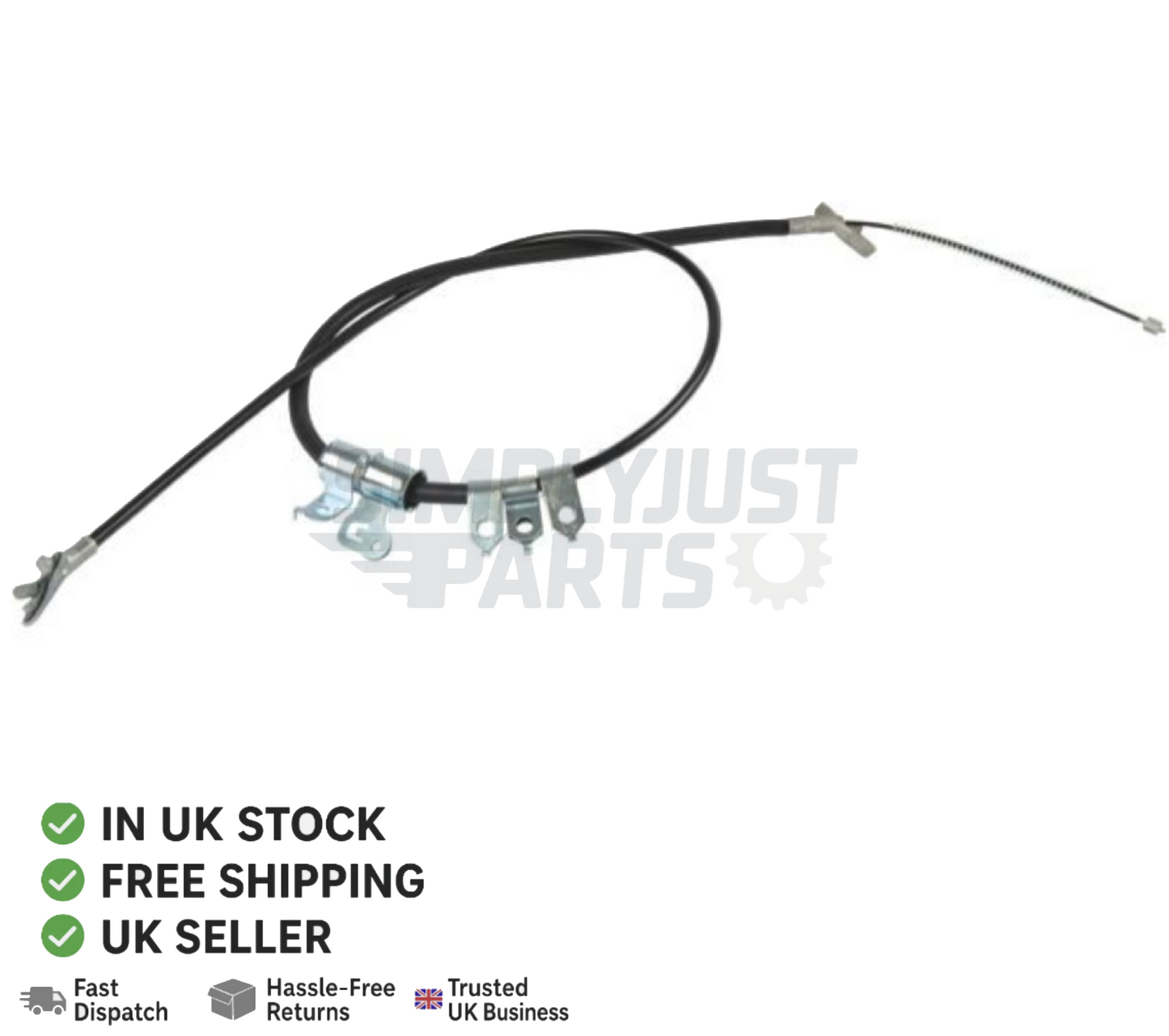Daihatsu Terios 1.5l Handbrake Cables Left & Right Pair 2006- Brand New