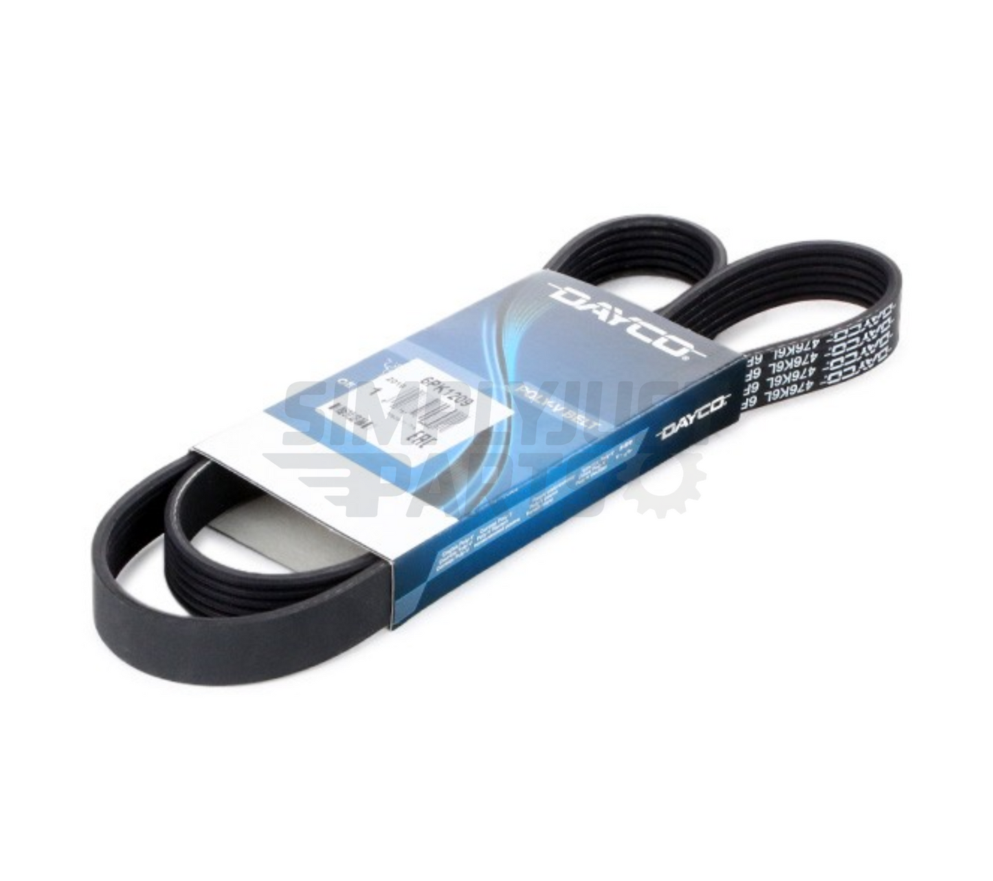 Alternator Drive Belt For Citroen C1 1.0 With Air Con DAYCO