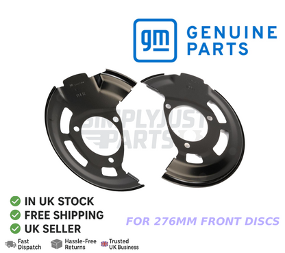 For Vauxhall Astra K 2015-2022 Front Brake Disc Dust Cover Back Plate Shields