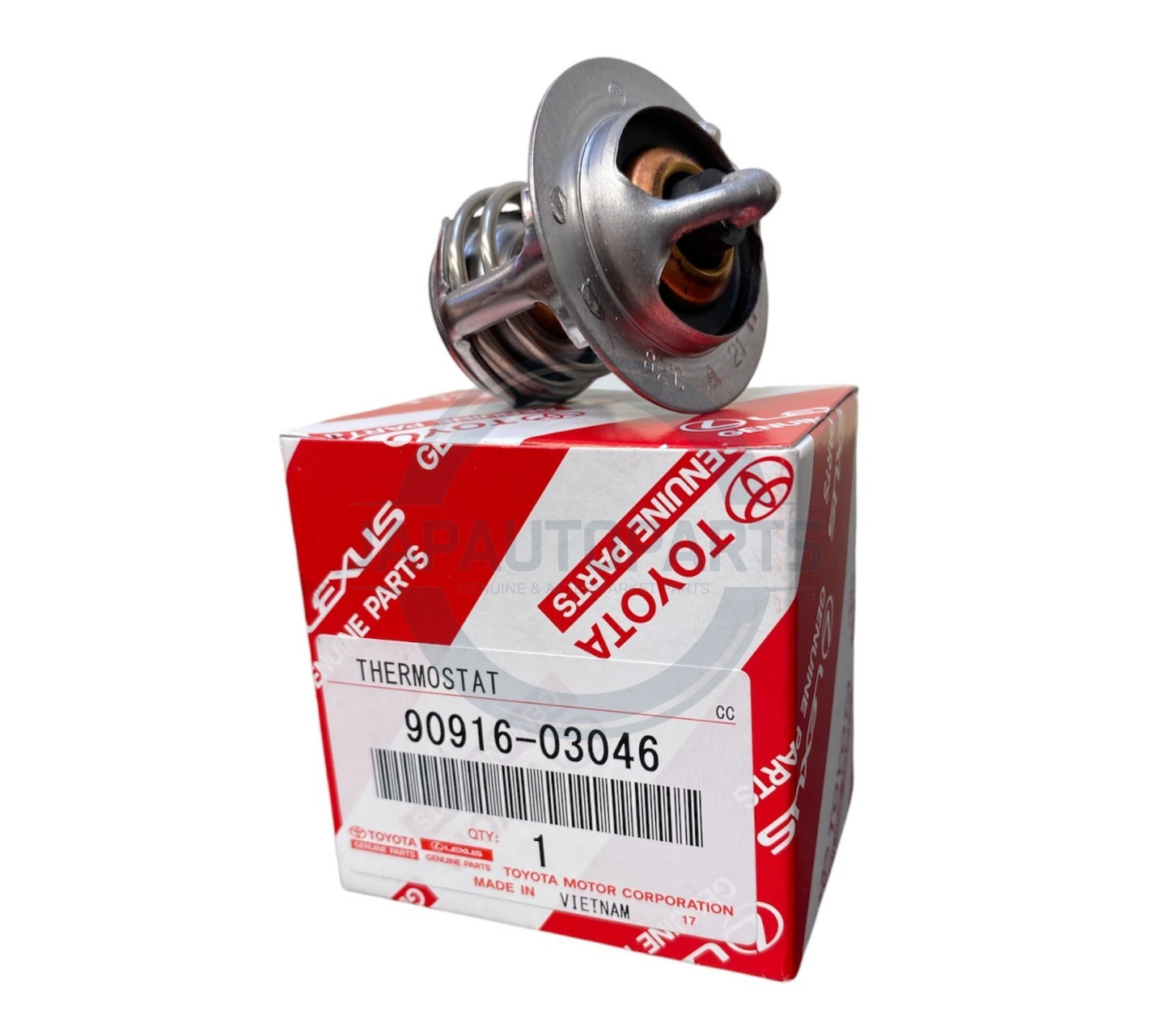 Genuine Thermostat & Seal For Toyota Starlet GT Turbo Glanza V EP82 EP91