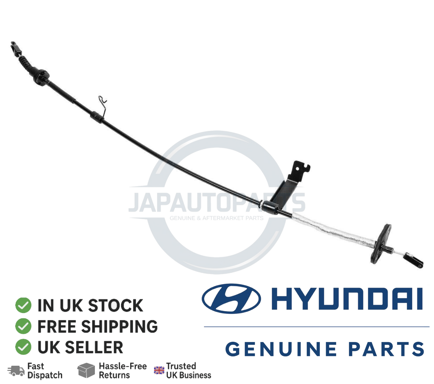 Genuine Clutch Cable For Hyundai I10 I 10 1.0 1.2 1.2i Petrol 415100X911