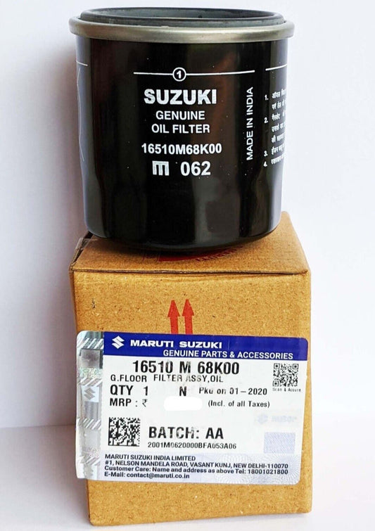 FOR Suzuki ALTO 2009-2014 1.0 Car Oil Filter 16510M68K00 GENUINE MARUTI SUZUKI