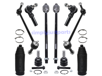 Ford Mustang 2005-2010 Front Lower Ball Joint Track Rods & Rod Ends Links Boots